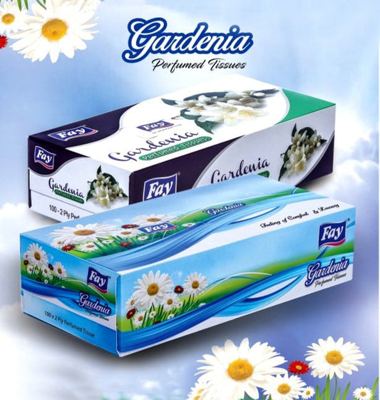 Fay Gardenia Perfumed Facial Tissue Box